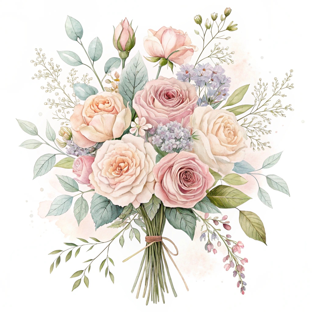 Stedelijk modern boeket